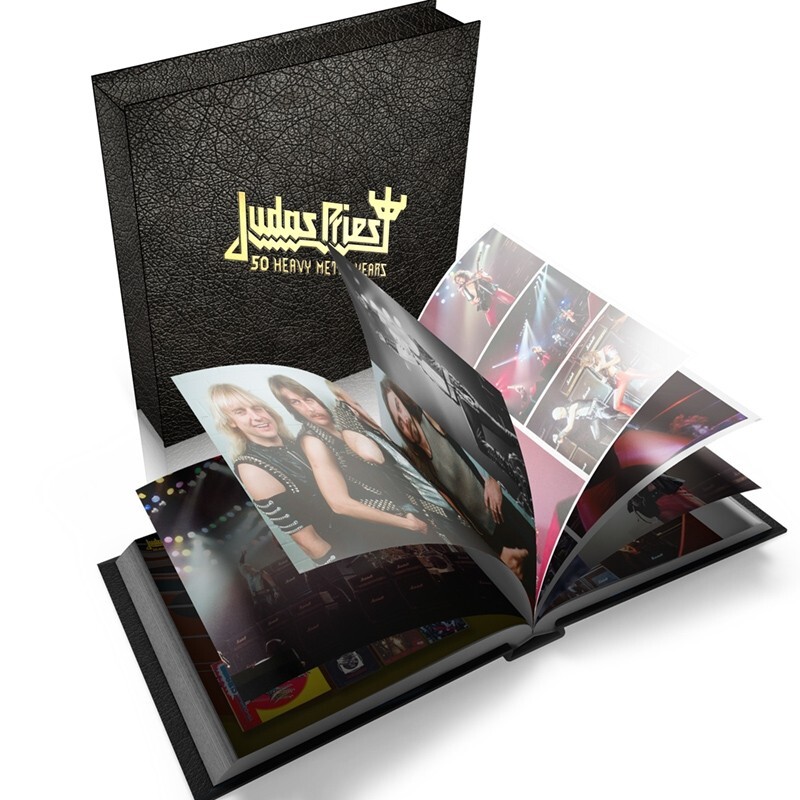 Judas Priest アメリカ盤CD 未開封 シールド ロング・ボックス JUDAS PRIEST - 50 HEAVY METAL YEARS - Signed Deluxe Numbered