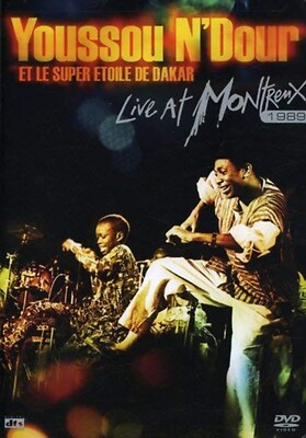 Youssou N'Dour Live at Montreux 1989 (DVD) New/Sealed, w/Hype Sticker, CUT UPC