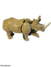 Transformers Generations Thrilling 30 Beast Wars Rhinox Voyager Incomplete READ