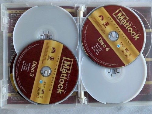 Matlock Seasons 1-4 DVD (1986-1990) Andy Griffith, Linda Purl, Kene Holliday OOP - Picture 4 of 18