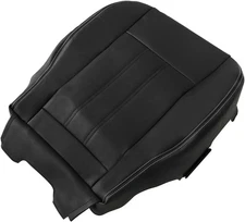 Driver or Passenger Side Bottom Replacement Perforated Leather Seat Cover Compa