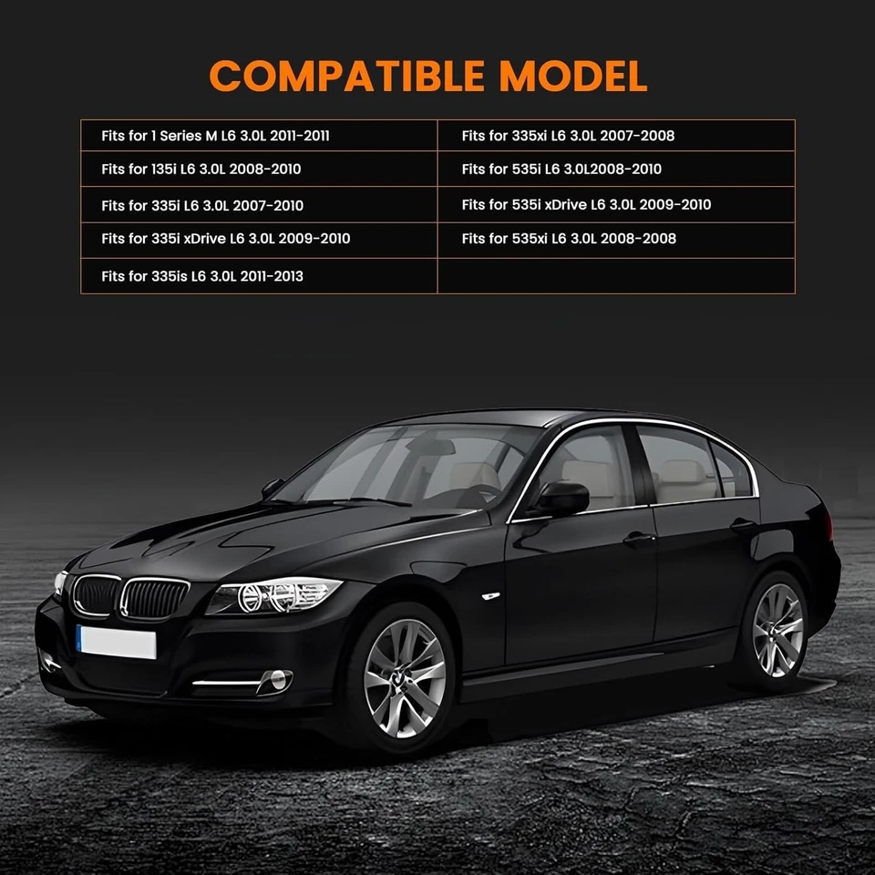 Belt Tensioner Assembly Idler Pulley Drive Belt Kit INA for BMW 135i 335i is Foto 4 de 4