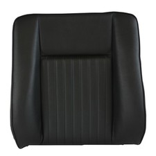 Land Rover Series 3 Deluxe Seat Backrest Black Vinyl - MRC6982