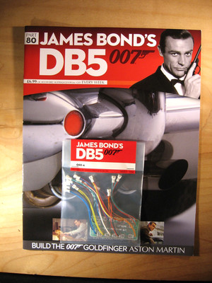 Eaglemoss Aston Martin DB5 Pack 80- Printed Circuit Board- NEW! SEALED!