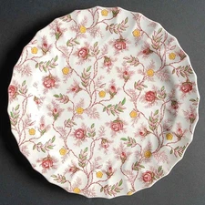 Spode Rosebud Chintz  Luncheon Plate 685411