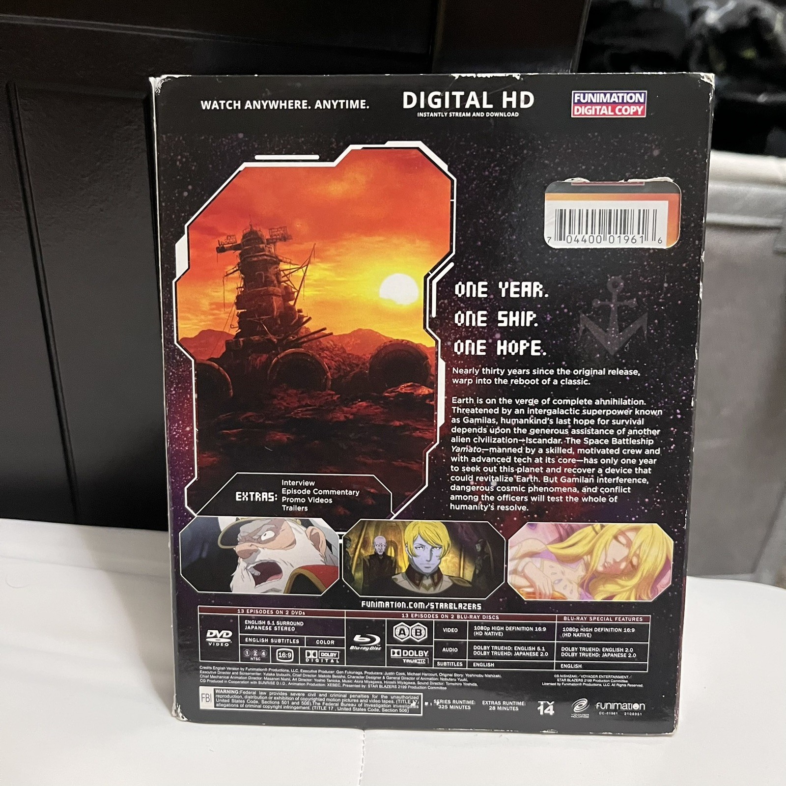 Star Blazers 2199: Space Battleship Yamato – Part 1-(Blu-ray/DVD)