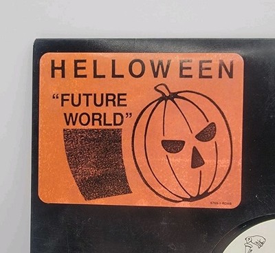 HELLOWEEN Future World Starlight A Little Time Single PROMO Vinyl