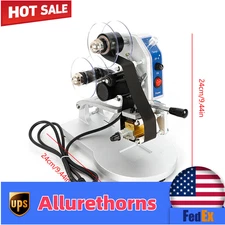 Manual Hot Stamp Printer Ribbon Manual Hot Foil Thermal Stamping Machine 110V