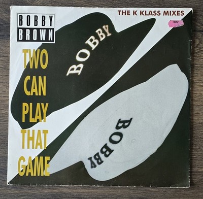 Bobby Brown Two Can Play That Game K Klass Mixes 12'' Vinyl with printing error