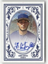 2020 ONYX VINTAGE PREMIUM RONNIER QUINTERO BLUE INK AUTO CHICAGO CUBS