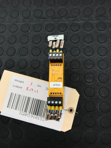 PILZ PNOZ mo4p Safety Relay Expansion Module USED - Picture 4 of 4