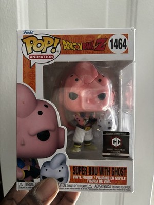 Funko Pop! Animation Dragon Ball Z Super Buu w/ Ghost Exclusive #1464 Figure