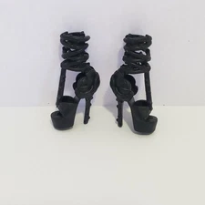 Ever After High Doll Briar Beauty Thronecoming Replacement Heel Black Shoes