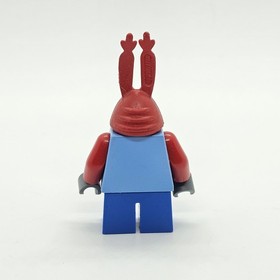 LEGO Mr. Krabs Minifigure BOB023 - 2009 Krusty Krab Set 3833 - Rare Grin Variant