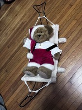 Boyd  s Bear Christmas Jolly Ol' St. Nick Jointed  Bear 16" With Tag  Hammock