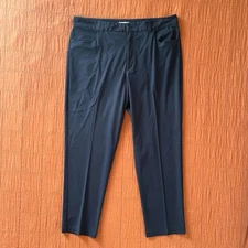 VRST Limitless Athletic Fit Pants Mens 38x30 Navy Blue 5-Pocket Performance Golf