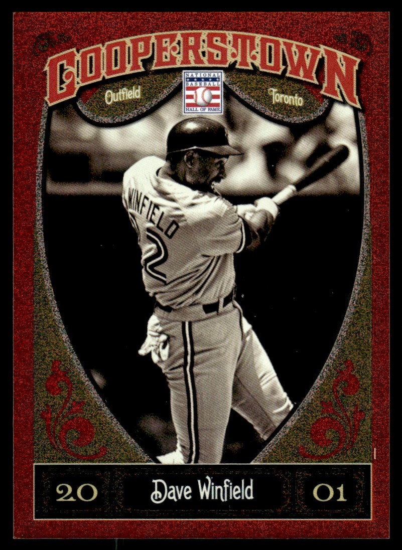 2013 Panini Cooperstown Matrix Dave Winfield 309/325 Toronto Blue Jays #98