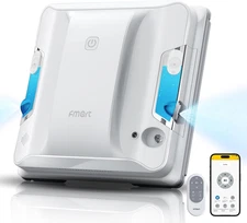 W7 Window Cleaning Robot, Double-Sided Ultrasonic Sprayer, 4000Pa Strong Suction