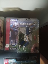MCFARLANE NFL SERIES 2 MARVIN HARRISON NO HELMET VARIANT SUPER CHASE RARE MOC