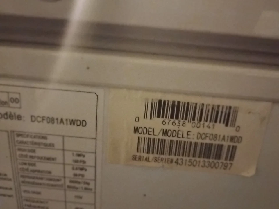 Danby Floor Deep Freeze Foto 3 de 4