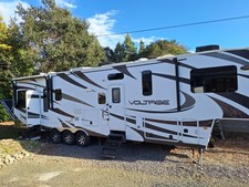The 2013 Dutchmen Voltage 3800 Tripple Axle Toy Hauler