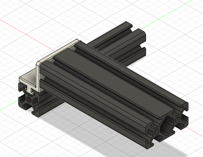 L-Form Profilgleiter für Aluprofil   Item (I-Typ) Nut 5 / 6 / 8 / 10 - Lux3D