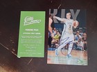Lindsay Whalen Signed 9Aug2014 4x6 + Game Parking Pass, Lynx @ Phx. Ships Free.