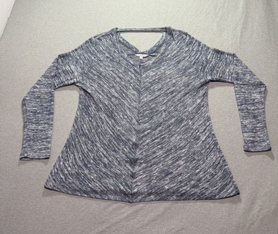 Harmony Balance Sweatshirt Women's 2X Heather Minimalist Lounge Indie Blue