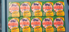 5 Sealed PACK LOT OF 1987 Topps Baseball Wax Pack! Bonds & Bo Jackson RC's!