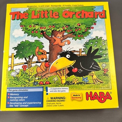 HABA The Little Orchard Cooperative Memory Board Game Kids Complete READ