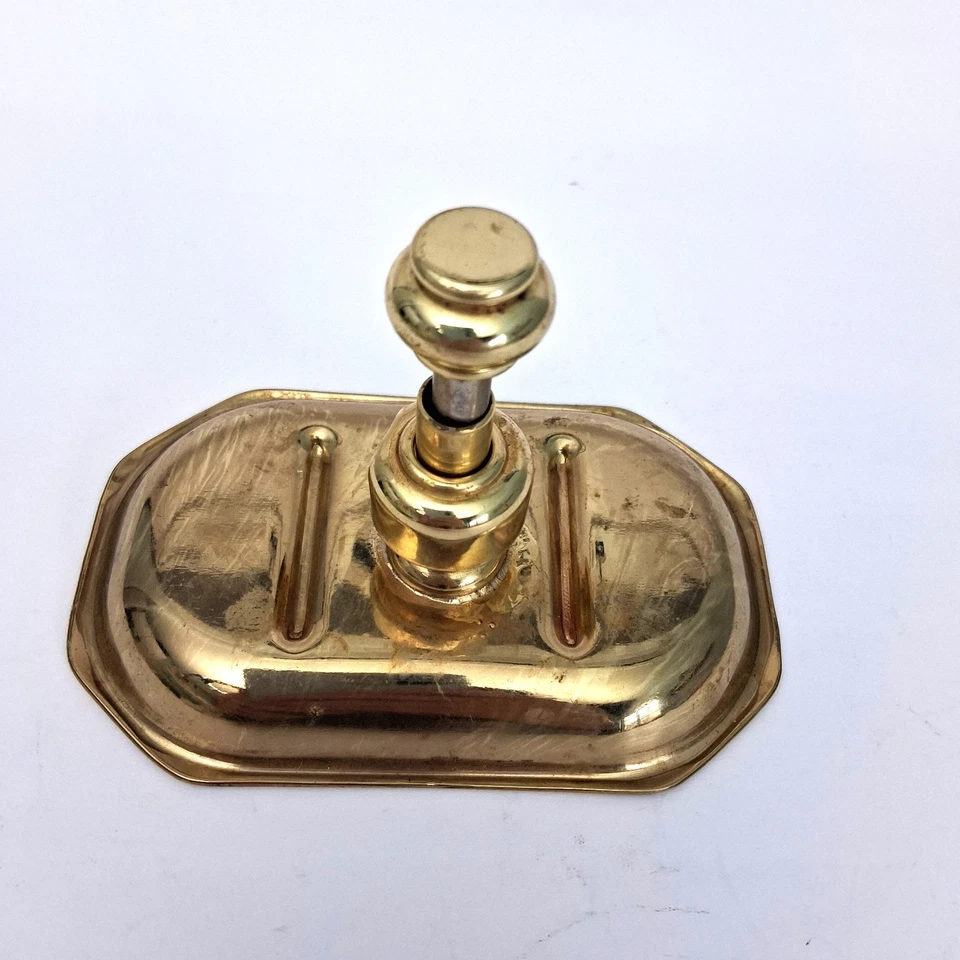 Luxury Gold Soap Dish Wall Mount Bath Soap Holder Tray Solid Brass - Image 2 of 4