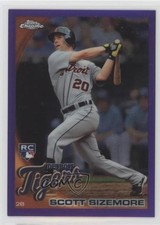 2010 Topps Chrome Retail Purple Refractor 283/599 Scott Sizemore #175 0f3j