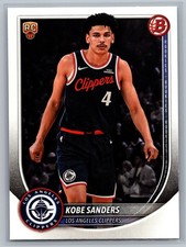 2025-26 Bowman Basketball #47 Kobe Sanders, Los Angeles Clippers RC