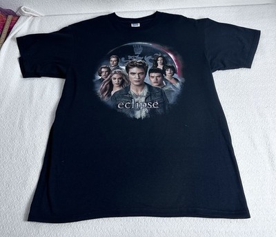 The Twilight Saga Eclipse T-Shirt Large Black 2010Short Sleeve Anvil Edward