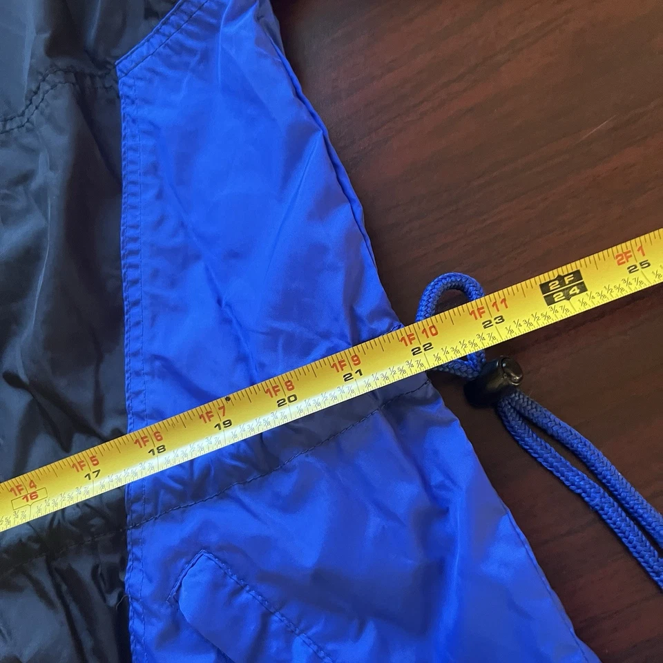 Chaqueta cortavientos vintage Diadora Spellout cremallera completa multicolor ligera mediana Foto 4 de 4