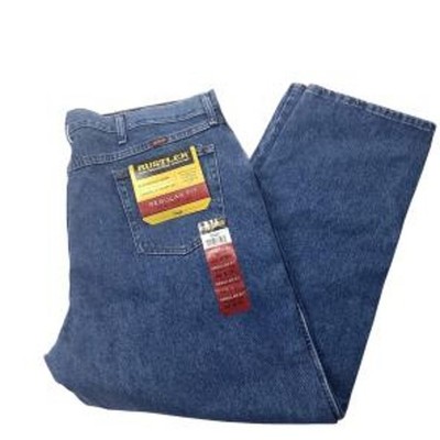 New Wrangler Five Star Relaxed Fit Jeans All Men`s Sizes blue color  Available