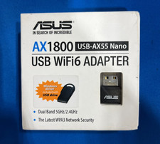 ASUS USB-AX55 Nano AX1800 WiFi 6 USB Adapter Dual Band WPA3