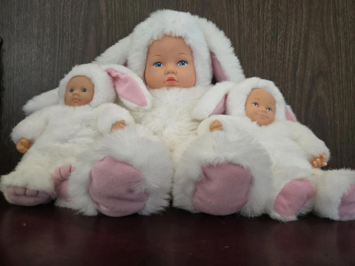 Anne Geddes Baby Doll Bee Costume Cuddly Soft Plush Stuffed Toy Sz 22cm - View #7