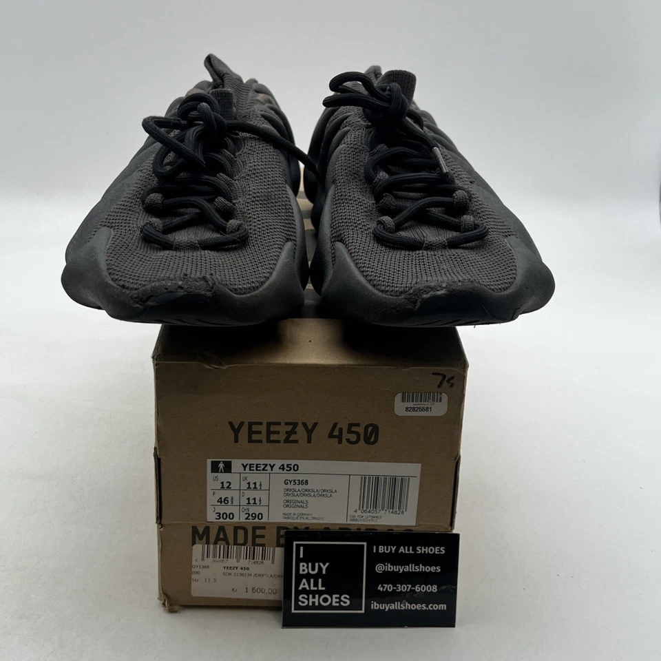 Size 12 - adidas Yeezy 450 Dark Slate - (GY5368) - Image 2 of 4