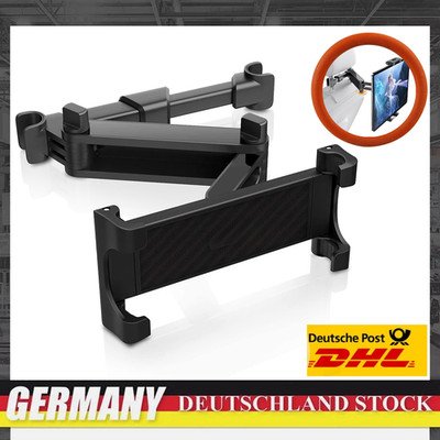 Universal KFZ Tablet Halterung Kopfstütze Autohalterung iPad Switch ausziehbar