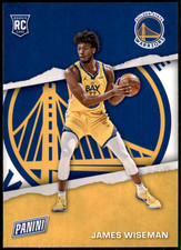 2021 Panini Father's Day James Wiseman Rookie #RC2 Golden State Warriors Card RC
