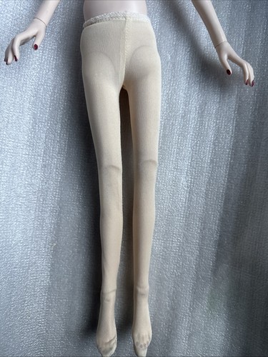 Tonner EVANGELINE PARNILLA GHASTLY 19” Fashion Doll IVORY WHITE PANTYHOSE TIGHTS
