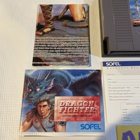 Dragon Fighter NES CIB (RARE!!!)