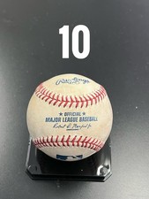 Used Authentic Rawlings MLB baseball 2017 Rob Manfred (ball 10) *FREE SHIPPING*