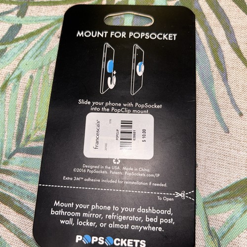 PopSockets PopMount: Multi-Surface Mount - Black NEW - Picture 2 of 2