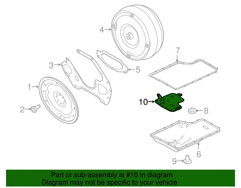 Ford 2011-2024 original - Filtro BC3Z-7A098-B Foto 2 de 4