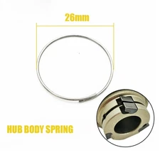 Parts Bike Hub Body Spring Silver Stainless Steel 26mm Hub Body Pawl