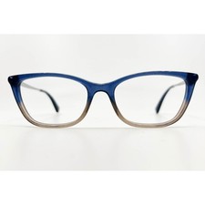 Coach HC6107 5489 Denim Taupe Glitter Cat Eye Eyeglasses Frames Women 52-17-140