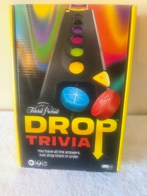 Drop Trivia by Trivial Pursuit   Brand New & Sealed Party Game   Hasbro 2024 