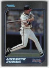 1997 Bowman Chrome Andruw Jones #127 Atlanta Braves